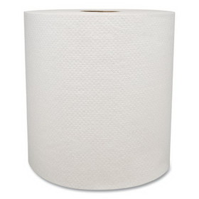Morcon Tissue MORW6800 Morsoft Universal Roll Towels, 1-Ply, 8" x 800 ft, White, 6 Rolls/Carton