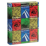 Mohawk MOW12214 Cover Stock, 80lb, 8 1/2 X 11, Bright White, 250 Sheets