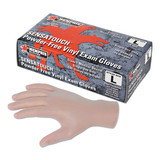MCR Safety MPG5010MCT Sensatouch Clear Vinyl Disposable Medical Grade Gloves, Medium, 100/BX, 10 BX/CT