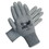 MCR Safety 9696L Ultra Tech Tactile Dexterity Work Gloves, White/Gray, Large, 12 Pairs, Price/DZ