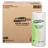 Marcal MRC630 100% Premium Recycled Towels, 2-Ply, 11 X 9, White, 70/roll, 30 Rolls/carton