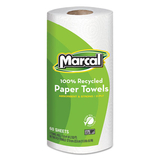 Marcal MRC6709 100% Recycled Roll Towels, 9 X 11, 60 Sheets, 15 Rolls/carton