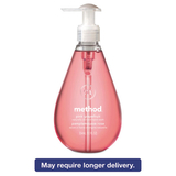 METHOD PRODUCTS INC. MTH00039 Gel Hand Wash, Pink Grapefruit, 12 Oz Pump Bottle