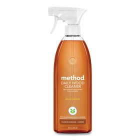 Method MTH01182CT Daily Wood Cleaner, 28 oz Spray Bottle, 8/Carton