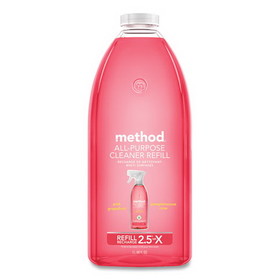 Method MTH01468CT All Surface Cleaner, Grapefruit Scent, 68 oz Plastic Bottle, 6/Carton