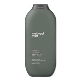 Method MTH01860 Mens Body Wash, Cedar and Cyprus, 18 oz, 6/Carton