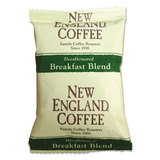New England Coffee NCF026160 Coffee Portion Packs, Breakfast Blend Decaf, 2.5 Oz Pack, 24/box