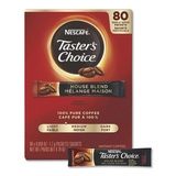 Nescafé NES15782 Taster's Choice Stick Pack, Premium Choice, 80/box