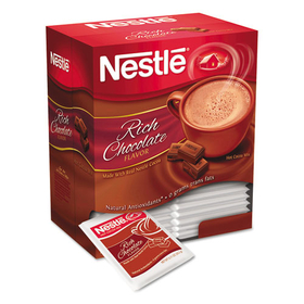Nestl&#233; NES25485CT Hot Cocoa Mix, Rich Chocolate, 0.71 Oz Packets, 50/box, 6 Box/carton