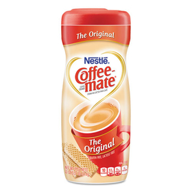 Coffee-mate NES30212CT Non-Dairy Powdered Creamer, Original, 22 oz Canister, 12/Carton