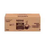 Nestle NES70060CT Hot Cocoa Mix, Dark Chocolate, 0.71 Packets, 50 Packets/Box, 6 Boxes/Carton