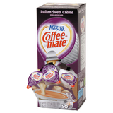 Coffee-mate 5000084652 Liquid Coffee Creamer, Italian Sweet Creme, 0.375oz Mini Cups, 50/Bx, 4 Box/CT