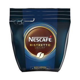 Nescafe NES86213CT Ristretto Decaffeinated Blend Coffee, 8.8 oz Bag, 4/Carton