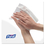 Sani Professional NICP13472 Sani-Hands ALC Instant Hand Sanitizing Wipes, 1-Ply, 7.5 x 6, White, 135/Canister, 12 Canisters/Carton, Price/CT