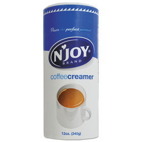 N'Joy NJO 90780 Non-Dairy Coffee Creamer, Original, 12 oz Canister