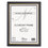 Nudell NUD11880 EZ Mount Document Frame with Trim Accent and Plastic Face, Plastic, 8.5 x 11 Insert, Black/Gold, Price/EA