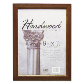 Nudell NUD15815 Solid Oak Hardwood Frame, 8-1/2 X 11, Walnut Finish