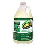 OdoBan ODO911062G4 Concentrated Odor Eliminator, Eucalyptus, 1gal Bottle, 4/carton