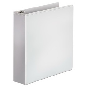 Office Impressions OFF82235 Economy Round Ring View Binder, 3 Rings, 2" Capacity, 11 x 8.5, White