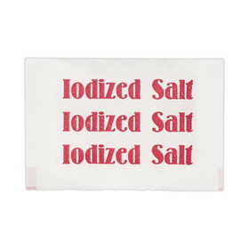 Office Snax OFX15261 Iodized Salt Packets, 0.75 g Packet, 3,000/Box