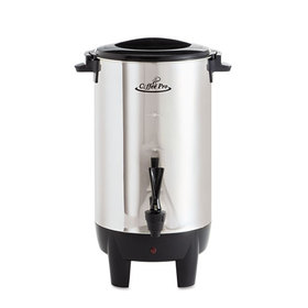 Coffee Pro OGFCP30 30-Cup Percolating Urn, Stainless Steel