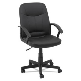 OIF OIFLB4219 Executive Office Chair, Supports Up to 250 lb, 16.54" to 19.84" Seat Height, Black