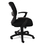 OIF OIFVS4717 Swivel/tilt Mesh Mid-Back Task Chair, Fixed Cantilevered Arms, Black, Price/EA