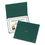 Oxford OXF29900605BGD Certificate Holder, 11.25 x 8.75, Green, 5/Pack, Price/PK