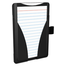Oxford OXF63519 At Hand Note Card Case, Holds 25 3 x 5 Cards, 5.5 x 3.75 x 5.33, Poly, Black