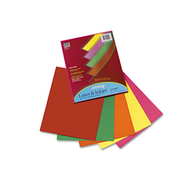 Pacon PAC101049 Array Colored Bond Paper, 20 lb Bond Weight, 8.5 x 11, Assorted Bright Colors, 100/Pack