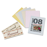 PACON CORPORATION PAC101235 Array Card Stock, 65 Lb., Letter, Assorted Parchment Colors, 100 Sheets/pack