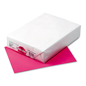 PACON CORPORATION PAC102052 Kaleidoscope Multipurpose Colored Paper, 24 lb Bond Weight, 8.5 x 11, Hot Pink, 500/Ream
