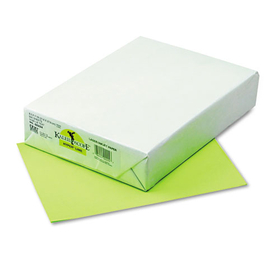 Pacon PAC102224 Kaleidoscope Multipurpose Colored Paper, 24 lb Bond Weight, 8.5 x 11, Hyper Lime, 500/Ream