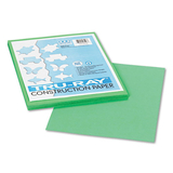 PACON CORPORATION PAC103006 Tru-Ray Construction Paper, 76 Lbs., 9 X 12, Festive Green, 50 Sheets/pack