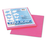 PACON CORPORATION PAC103013 Tru-Ray Construction Paper, 76 Lbs., 9 X 12, Shocking Pink, 50 Sheets/pack