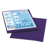 PACON CORPORATION PAC103019 Tru-Ray Construction Paper, 76 Lbs., 9 X 12, Purple, 50 Sheets/pack