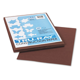 PACON CORPORATION PAC103024 Tru-Ray Construction Paper, 76 Lbs., 9 X 12, Dark Brown, 50 Sheets/pack