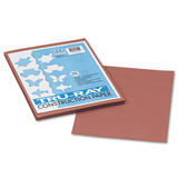 Pacon PAC103025 Tru-Ray Construction Paper, 76 lb Text Weight, 9 x 12, Warm Brown, 50/Pack