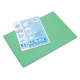 PACON CORPORATION PAC103038 Tru-Ray Construction Paper, 76 Lbs., 12 X 18, Festive Green, 50 Sheets/pack