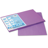 Pacon PAC103041 Tru-Ray Construction Paper, 76 Lbs., 12 X 18, Violet, 50 Sheets/pack