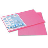 PACON CORPORATION PAC103045 Tru-Ray Construction Paper, 76 Lbs., 12 X 18, Shocking Pink, 50 Sheets/pack