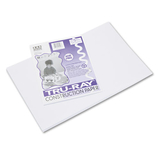 Pacon PAC103058 Tru-Ray Construction Paper, 76 Lbs., 12 X 18, White, 50 Sheets/pack