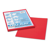 PACON CORPORATION PAC103431 Tru-Ray Construction Paper, 76 Lbs., 9 X 12, Festive Red, 50 Sheets/pack