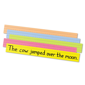 PACON CORPORATION PAC1733 Sentence Strips, 24 X 3, Assorted Bright Colors, 100/pack