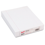 PACON CORPORATION PAC2431 Composition Paper With Red Rule, 16 Lbs., 8 X 10-1/2, White, 500 Sheets/pack