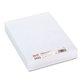PACON CORPORATION PAC2433 Composition Paper, 3/8" Ruling, 16 Lbs., 8 X 10-1/2, White, 500 Sheets/pack