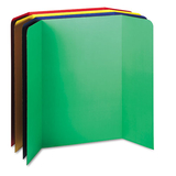 PACON CORPORATION PAC37654 Spotlight Corrugated Presentation Display Boards, 48 X 36, Assorted, 4/carton