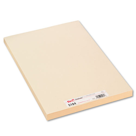 PACON CORPORATION PAC5184 Medium Weight Tagboard, 18 X 12, Manila, 100/pack