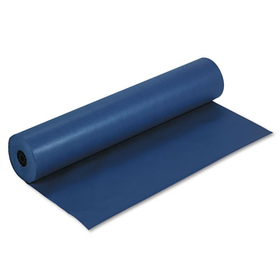 PACON CORPORATION PAC63180 Rainbow Duo-Finish Colored Kraft Paper, 35 Lbs., 36" X 1000 Ft, Dark Blue