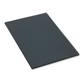PACON CORPORATION PAC6323 Construction Paper, 58 Lbs., 24 X 36, Black, 50 Sheets/pack
